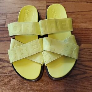 Sorel Women's Yellow Sandals